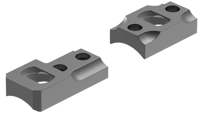 Leupold 60910 Dual Dovetail Base Set Matte Black Kimber 84