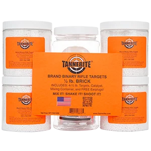 Tannerite 1/2 lb Brick - 4 pack of 1/2 lb Targets
