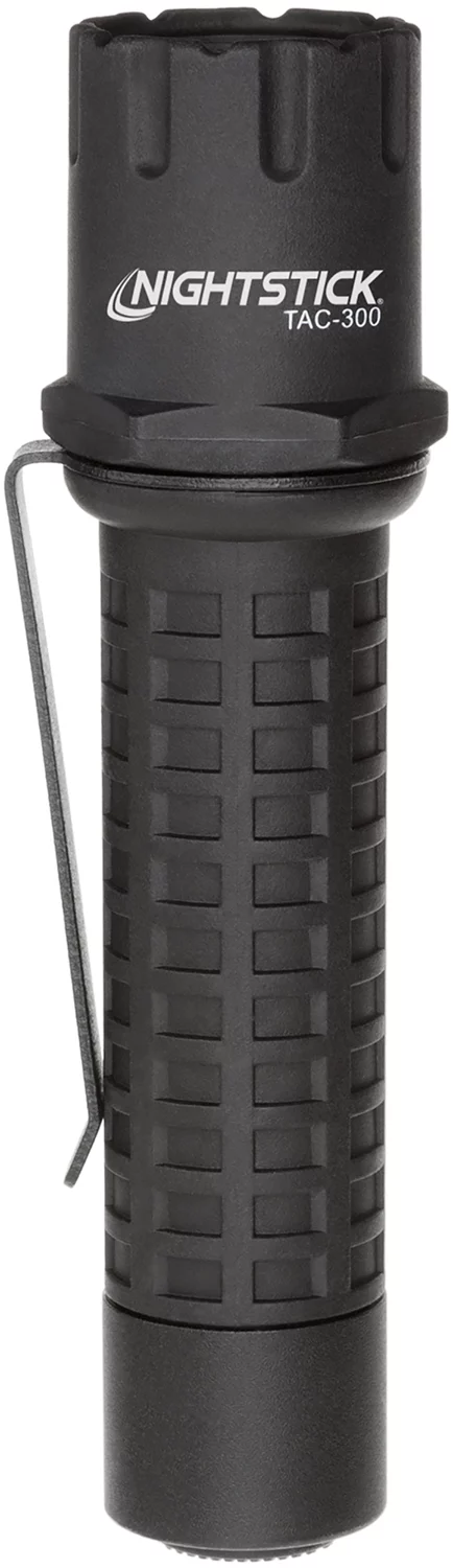 Nightstick TAC300B Polymer Tactical Flashlight Matte Black 180 Lumens White LED