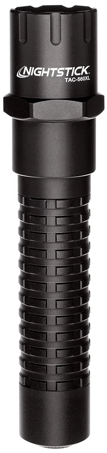 Nightstick TAC560XL Metal Multi-Function Tactical Flashlight-Rechargeable Matte Black 140/350/800 Lumens White LED