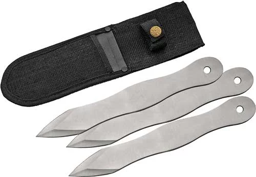 SZCO RITE EDGE 10" THROWING - KNIFE 3PC SET W/SHEATH