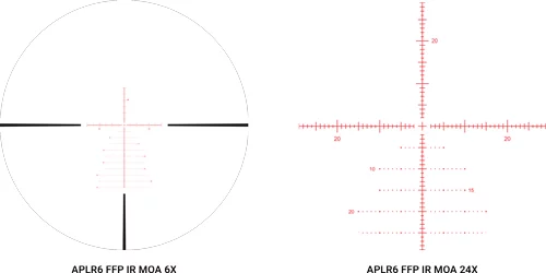 ATHLON SCOPE HELOS BTR G2 34MM - 6-24X56 SF IR APLR6 MOA FFP - Image 2