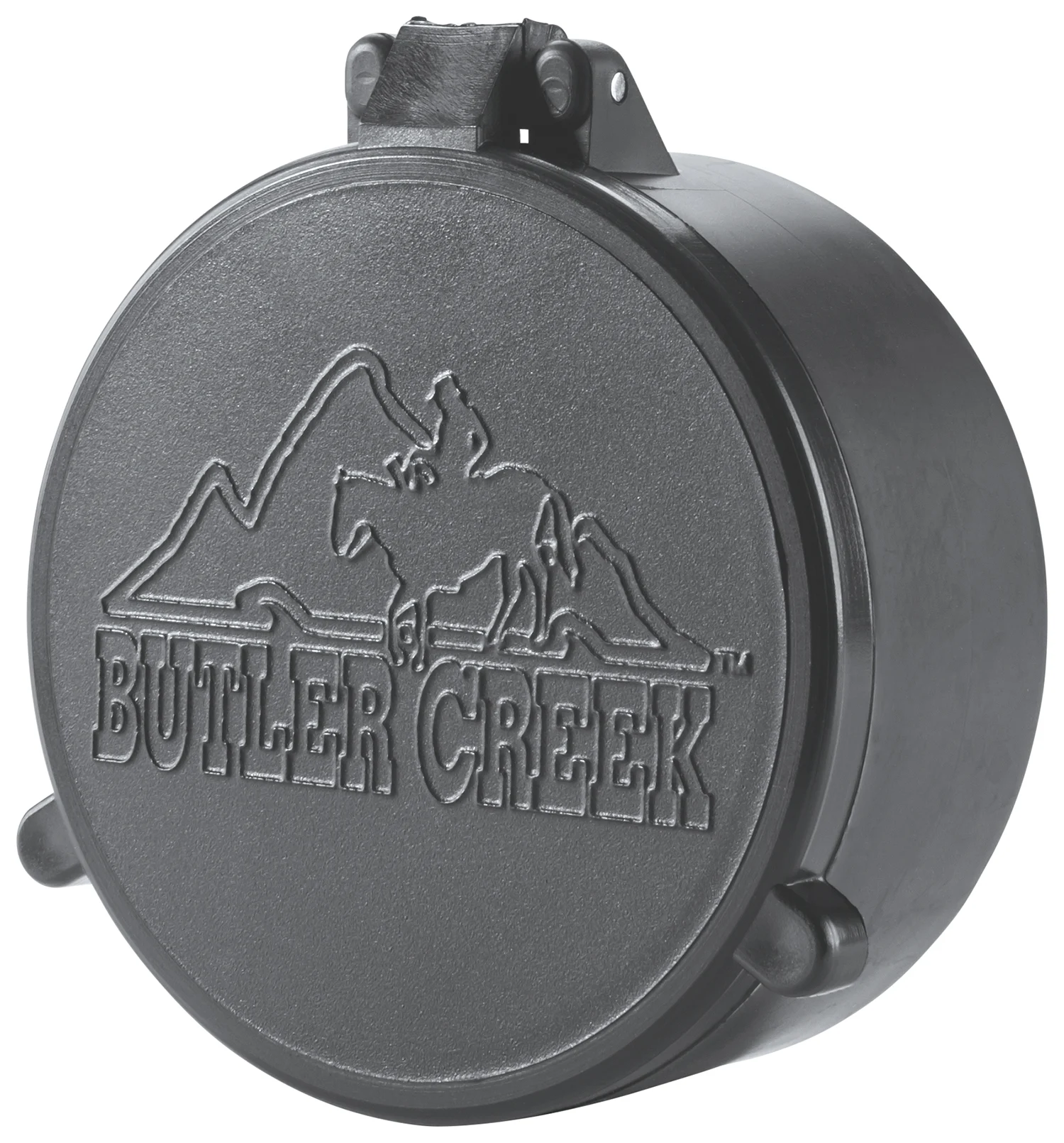 Butler Creek 30400 Flip-Open Objective Scope Cover 57.20mm Obj. Size 40 Black Polymer