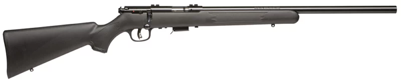 Savage Arms 96700 93R17 FV 17 HMR Caliber with 5+1 Capacity, 21" Heavy Barrel, Matte Blued Metal Finish, Matte Black Synthetic Stock & AccuTrigger Right Hand (Full Size)