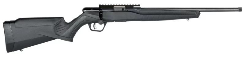 Savage Arms 70803 B17 FV-SR Full Size Bolt Action 17 HMR 10+1 16.25" Threaded/Heavy Barrel, Matte Blued Metal Finish & Matte Black Synthetic Stock