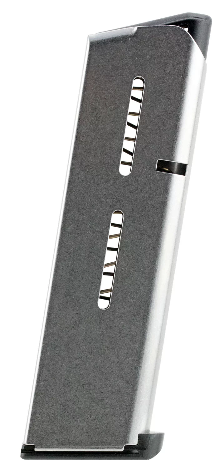 Wilson Combat 47CHV 1911 7rd Detachable w/ Lo-Profile Steel Floor Plate 45 ACP+P Stainless Steel