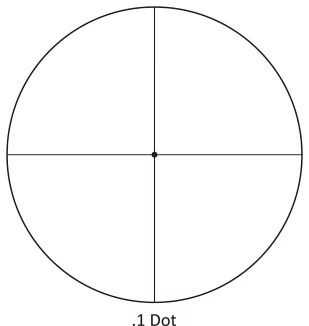 SIGHTRON SCOPE SIII SS 45X45 - COMPETITION .1 DOT 30MM SF - Image 2