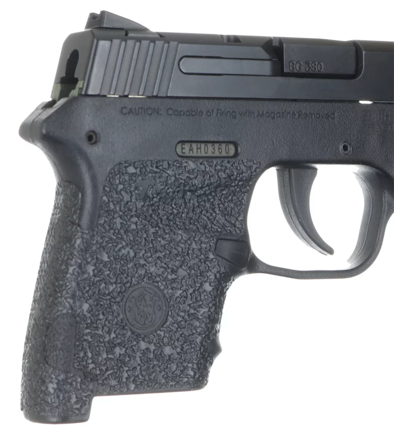 Talon Grips 701R Adhesive Grip Textured Black Rubber for S&W Bodyguard 380