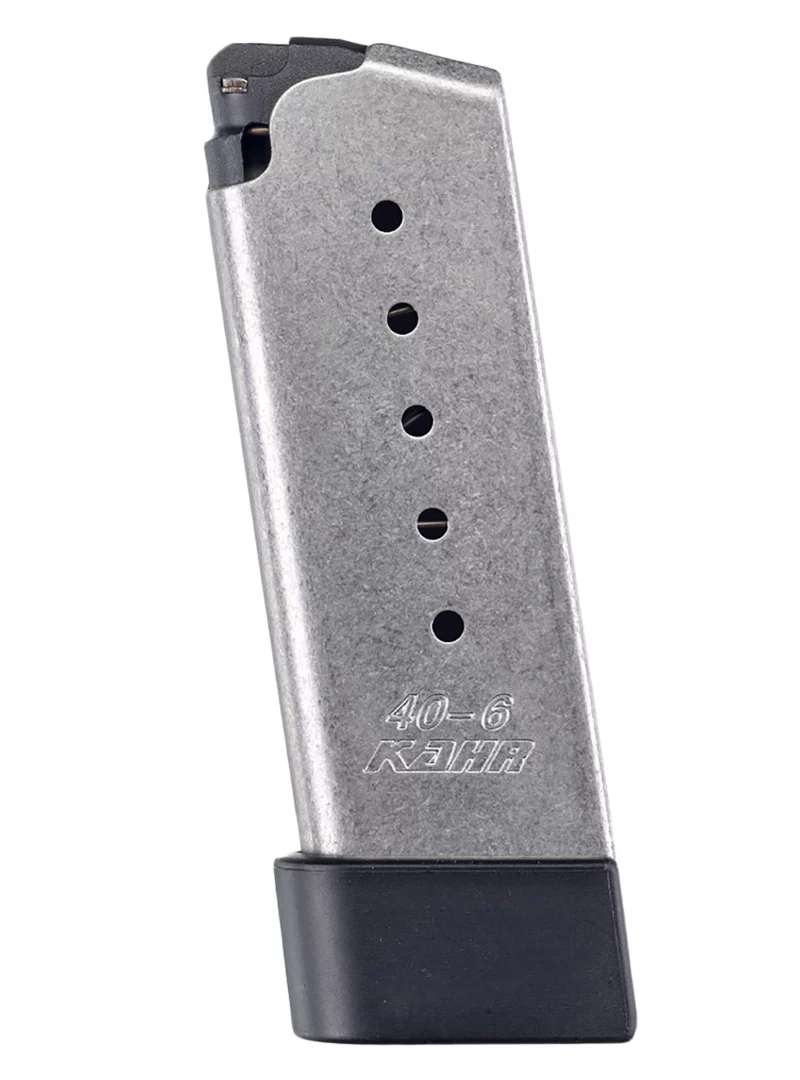 Kahr Arms KS620 OEM Stainless Detachable w/ Grip Extension 6rd 40 S&W for Kahr CM/PM/MK/Covert