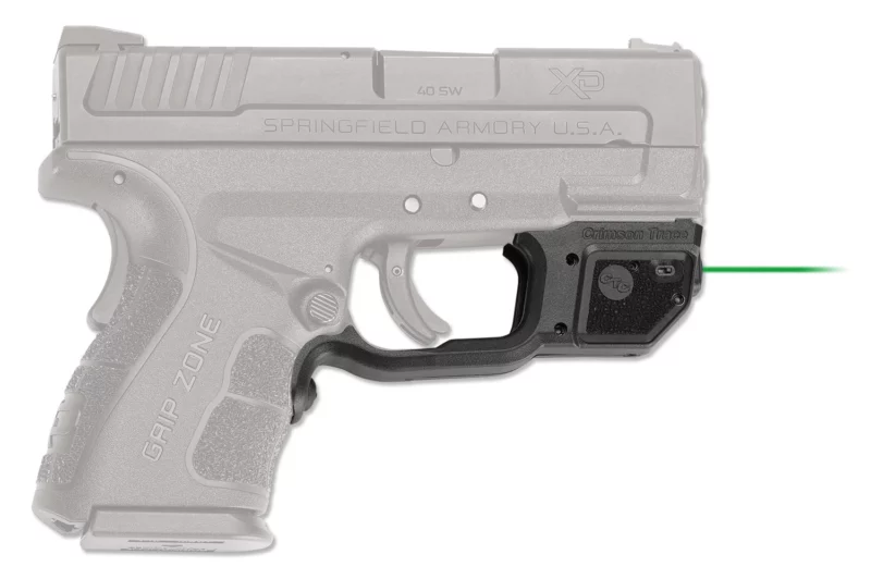 Crimson Trace 01-6330-1 LG-496G Green Laserguard Black Springfield Armory XD MOD.2
