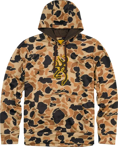 BROWNING TECH HOODIE LS - VINTAGE TAN LARGE - Image 2
