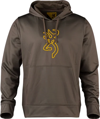 BROWNING TECH HOODIE LS - MAJOR BROWN XX-LARGE - Image 2