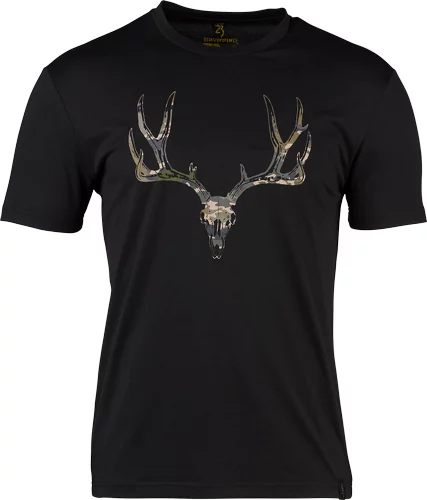 BROWNING SS PERF CAMP SHIRT - MULE DEER LOGO BLACK LARGE - Image 2