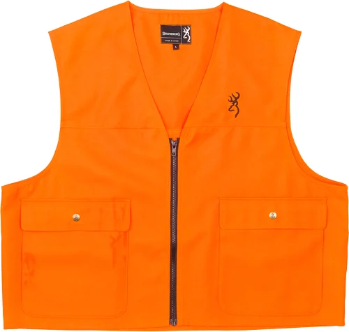 BROWNING SAFETY VEST BUCK - MARK LOGO BLAZE ORANGE 2XL