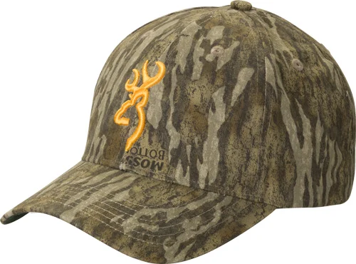 BROWNING RIMFIRE CAP BUCKMARK - LOGO BOTTOMLAND VELCRO