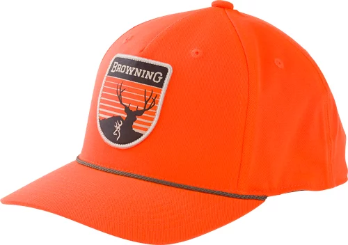 BROWNING CAP PINE VALLEY BLAZE - ORANGE W/MULEY PATCH ADJ - Image 2