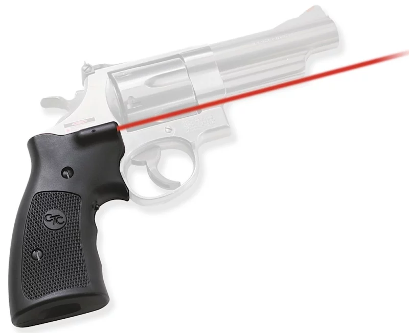 Crimson Trace 011070 LG-207 Lasergrips Black Red Laser Smith & Wesson K/L & N Frames