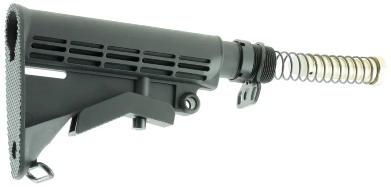 Aim Sports ARSTKCC Mil-Spec Black Synthetic 6 Position Collapsible M4 for AR-Platform