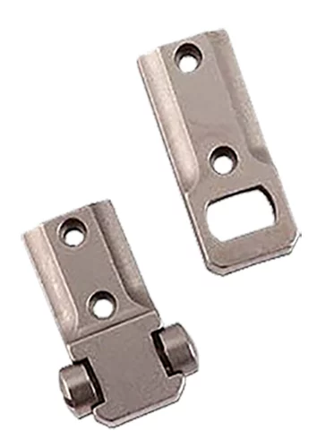 Leupold 51704 Reversible Front 2-Piece Base For Weatherby Mark V Silver Finish