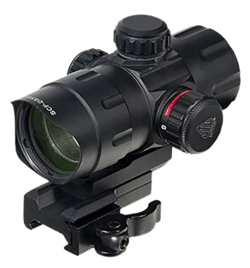 UTG SCPDS3840W 4.2" ITA Red/Green CQB DOT Black Anodized 1 x 38 mm 4 MOA Red/Green Dot