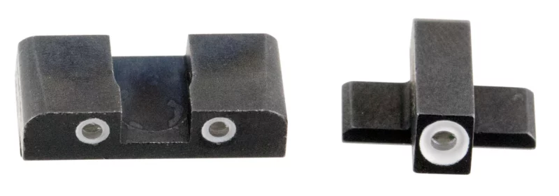 AmeriGlo SG161 Classic Tritium Sight Set for Sig Sauer Green Tritium White Outline Front Sight-Green Tritium White Outline Rear Sight