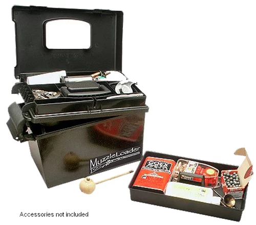 MTM Case-Gard ML140 Muzzleloader Dry Box Water/Weather Resistant Black Plastic 15 x 8.8 x 9.4"