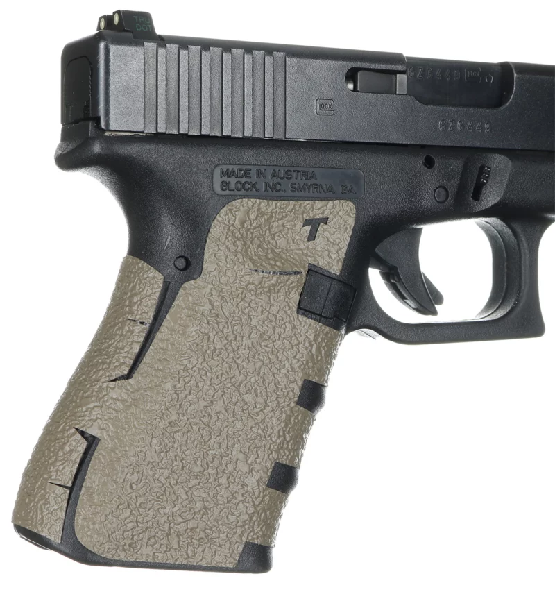 Talon Grips 104M Adhesive Grip Compatible w/Glock Gen1-3 19/23/25/32/38, Moss Textured Rubber