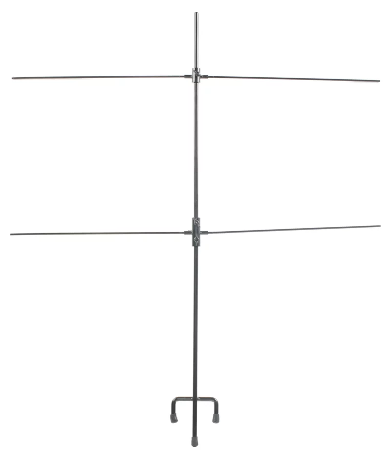 SME SMETGTST Double Paper Target Stand Black Steel Includes 8 Metal Clips