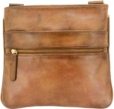 CAMELEON HEPHAESTUS ARES CC - PURSE SLIM FIT CROSSBODY TAN