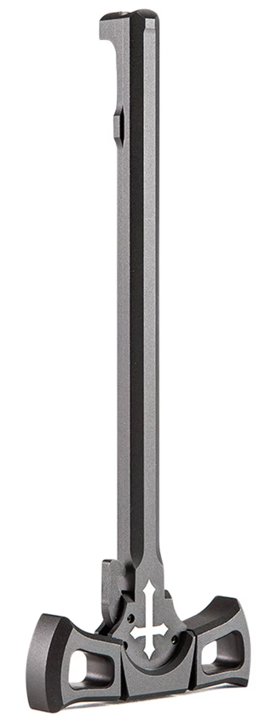 Patriot Ordnance Factory 00850 Tomahawk Charging Handle AR-10 Black Hardcoat Anodized 7075-T6 Aluminum Ambidextrous