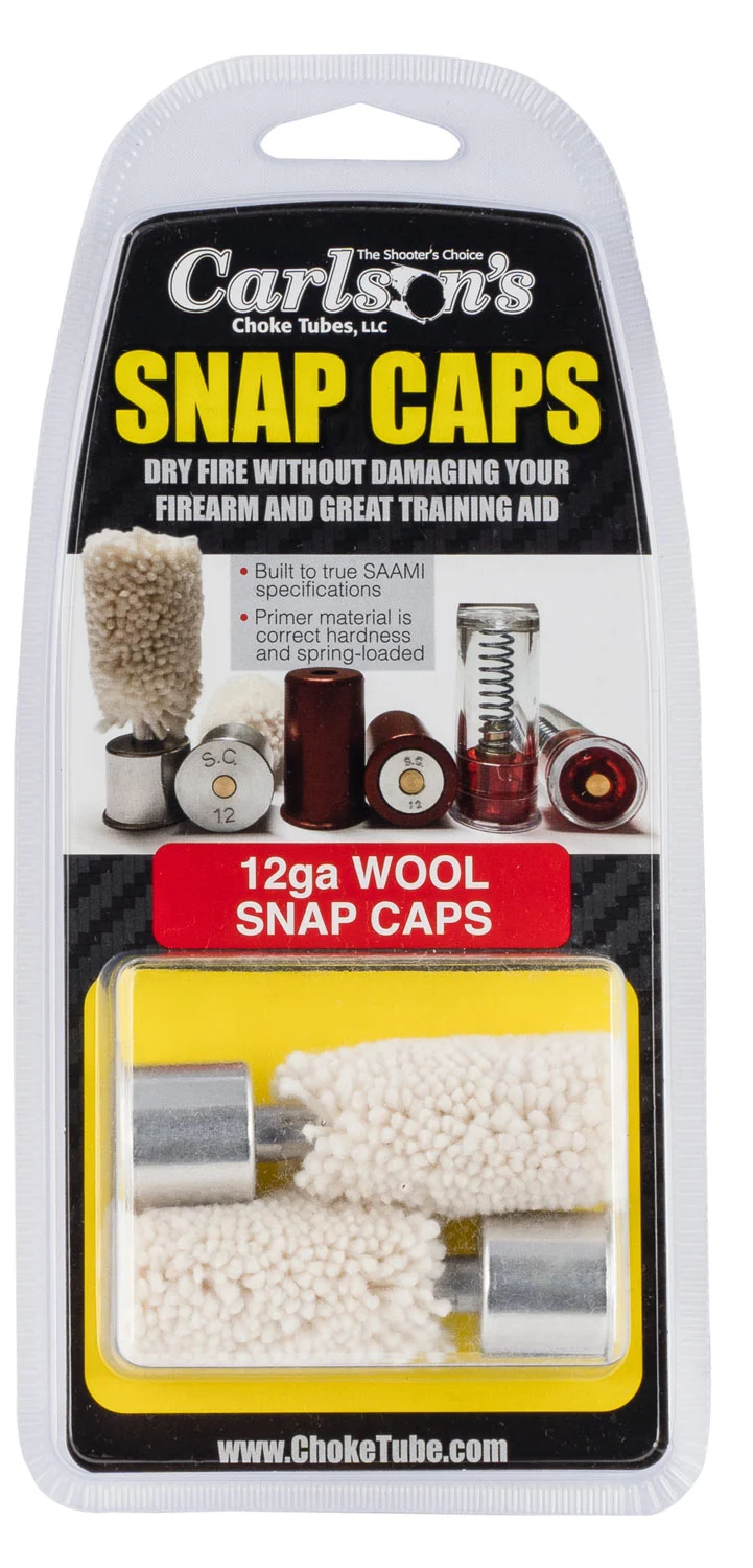 Carlson's Choke Tubes 00105 Snap Cap 12Gauge 2Pack