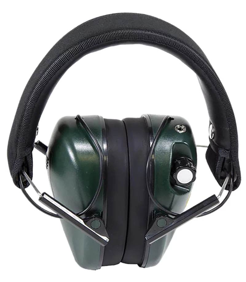 Caldwell 487557 E-Max Low-Profile Muff 23 dB Over the Head Green/Black Adult