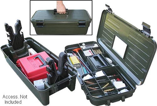 MTM Case-Gard RBMC11 Shooting Range Box Forest Green Plastic