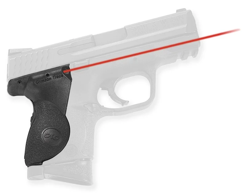 Crimson Trace 0121201 LG-661 Lasergrips Black Red Laser Smith & Wesson M&P Compact