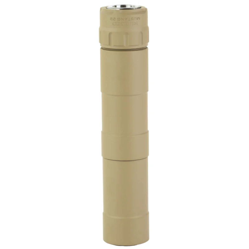 RUGGED SUPPRESSORS MUSTANG 22 FDE ADAPT MODULAR TECH. DIRECT THREAD