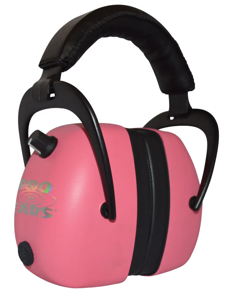 Pro Ears PEG2RMP Gold II 30 Electronic Muff 30 dB Over the Head Pink/Black Adult 1 Pair