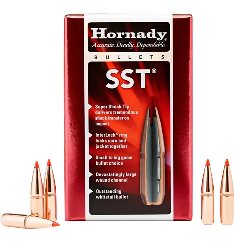 Hornady 33102 SST 338 Cal .338 200 gr Super Shock Tip 100 Per Box/ 15 Case