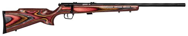 Savage Arms 25735 Mark II BRJ Full Size 22 LR 5+1 21" Matte Blued Heavy Fluted Barrel, Matte Blued Steel Receiver, Multi Colored Laminate Stock Right Hand