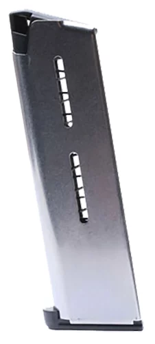 Wilson Combat 47C 1911 7rd Detachable w/ Lo-Profile Steel Floor Plate 45 ACP Stainless Steel