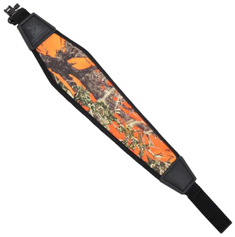 GrovTec US Inc GTSL32 GT made of TrueTimber Blaze Orange Nylon with 48" OAL, 1" W, Adjustable Design & 1" Swivels for Rifle/Shotgun