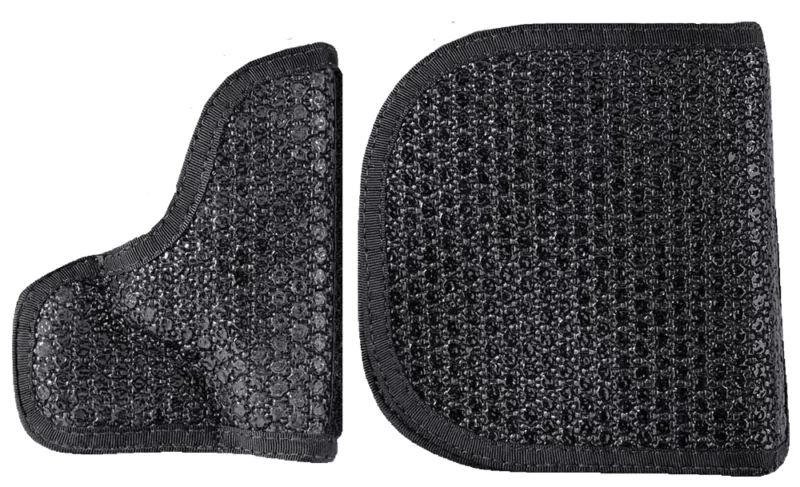 DeSantis Gunhide M44BJP6Z0 Super Fly Pocket Black Rubberized Fabric Fits Colt Mustang Ambidextrous