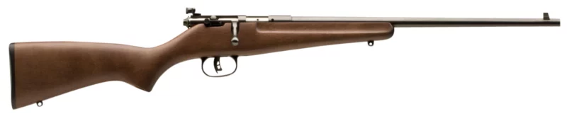 Savage Arms 13815 Rascal Youth 22 LR 1rd 16.12" Blued Barrel, Blued Steel Receiver, Satin Hardwood Stock, Right Hand *Box Damaged