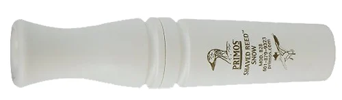 Primos 828 Shaved Reed Open Call Snow Geese Sounds Attracts Ducks White Polycarbonate