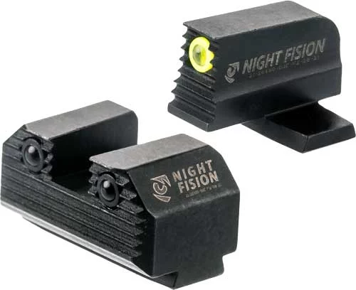 NIGHT FISION TRITIUM STEALTH - YELLOW RING SPRGFLD HELLCATSET