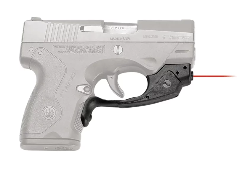 Crimson Trace 0137001 LG-483 Laserguard Black Red Laser Beretta Nano