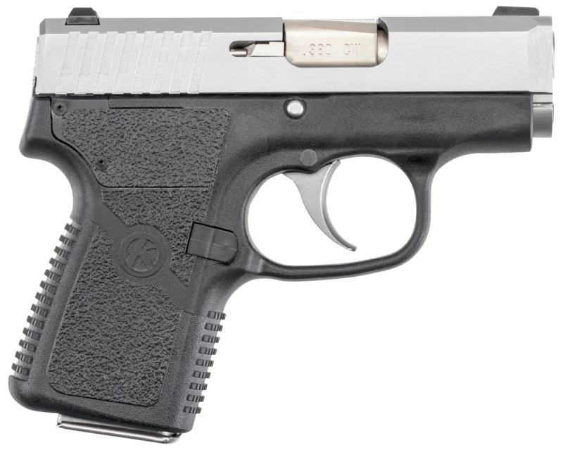 Kahr Arms CW3833 CW 380 ACP Caliber with 2.58" Barrel, 6+1 Capacity, Black Finish Frame, Serrated Matte Stainless Steel Slide & Textured Polymer Grip
