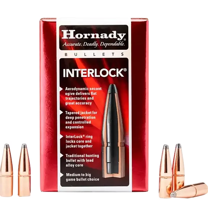 Hornady 3120 InterLock 303 Cal .312 150 gr Soft Point 100 Per Box/ 15 Case