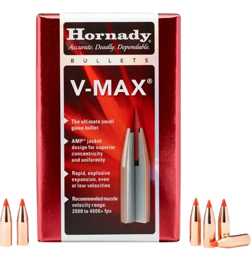 Hornady 22006 V-Max 20 Cal .204 40 gr V Max 100 Per Box/ 40 Case