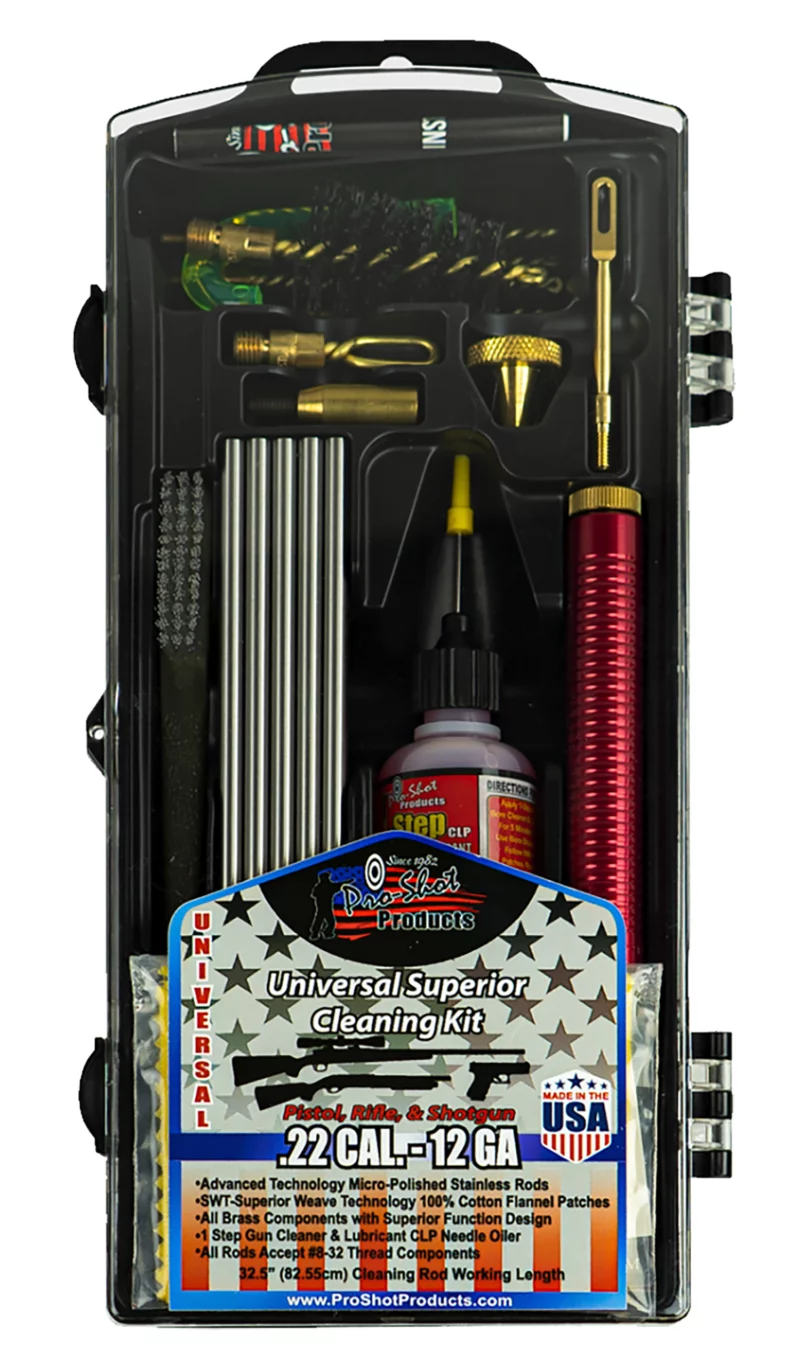 Pro-Shot PSUVKIT Universal Classic Box Kit Multi-Caliber Multi-Gauge/Yellow Plastic Case