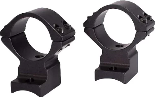 TALLEY RING/BASE COMBO 1" MED - HOWA SUPER LITE BLACK ANODIZED